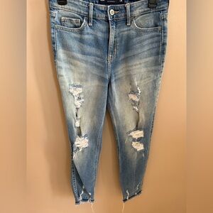 Hollister Jeans High Rise Super Skinny Vintage Stretch